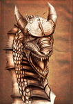 copper dragon by gailee