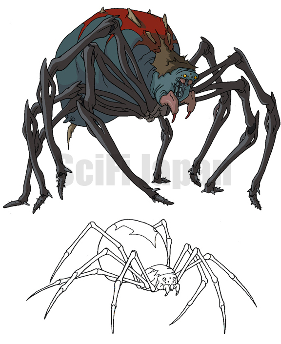 THE GIANT ENEMY SPIDER by dobadas on DeviantArt