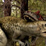 Allosaurus Ambushes Ceratosaurus