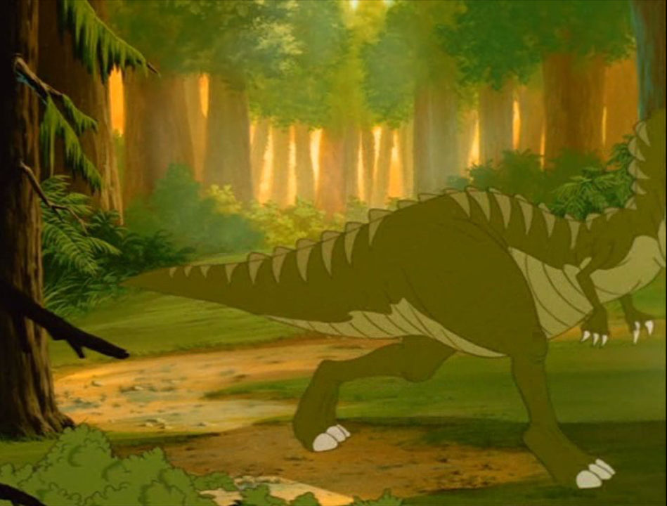 The Land Before Time Plated Sharptooth #4 by DracoTyrannus on DeviantArt