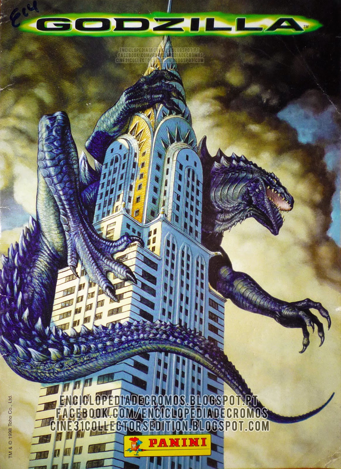 Godzilla '98 on the Empire State Building by DracoTyrannus on DeviantArt