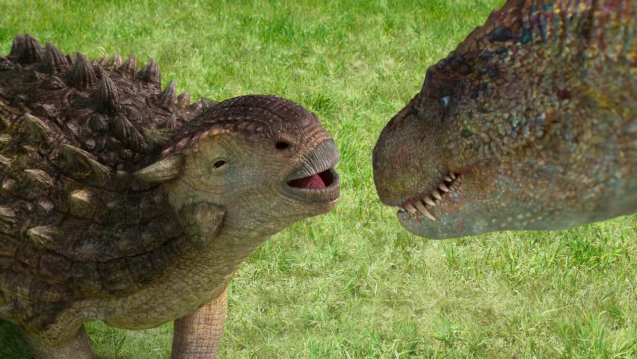 Dino King - Cy and Fang #2 by DracoTyrannus on DeviantArt