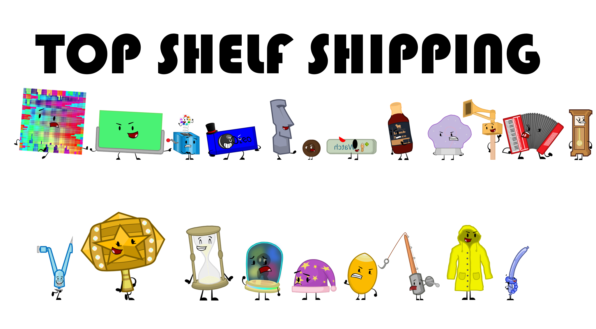 Top Shelf Shipping Chart