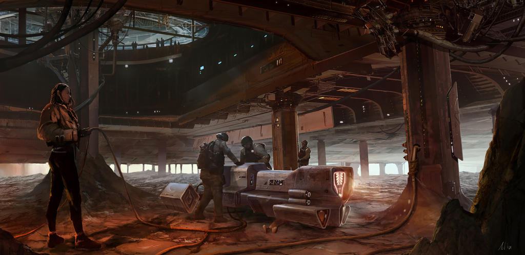 Station by llia12345 Station by llia12345