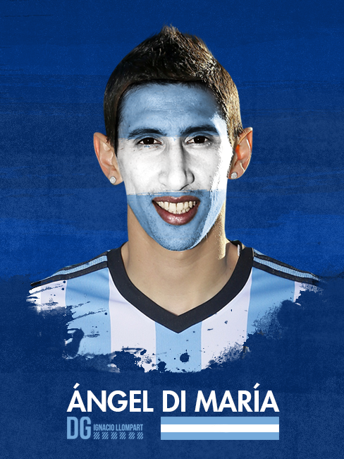 svag Udveksle Tilskud Di Maria Poster World Cup by ignaxxx on DeviantArt
