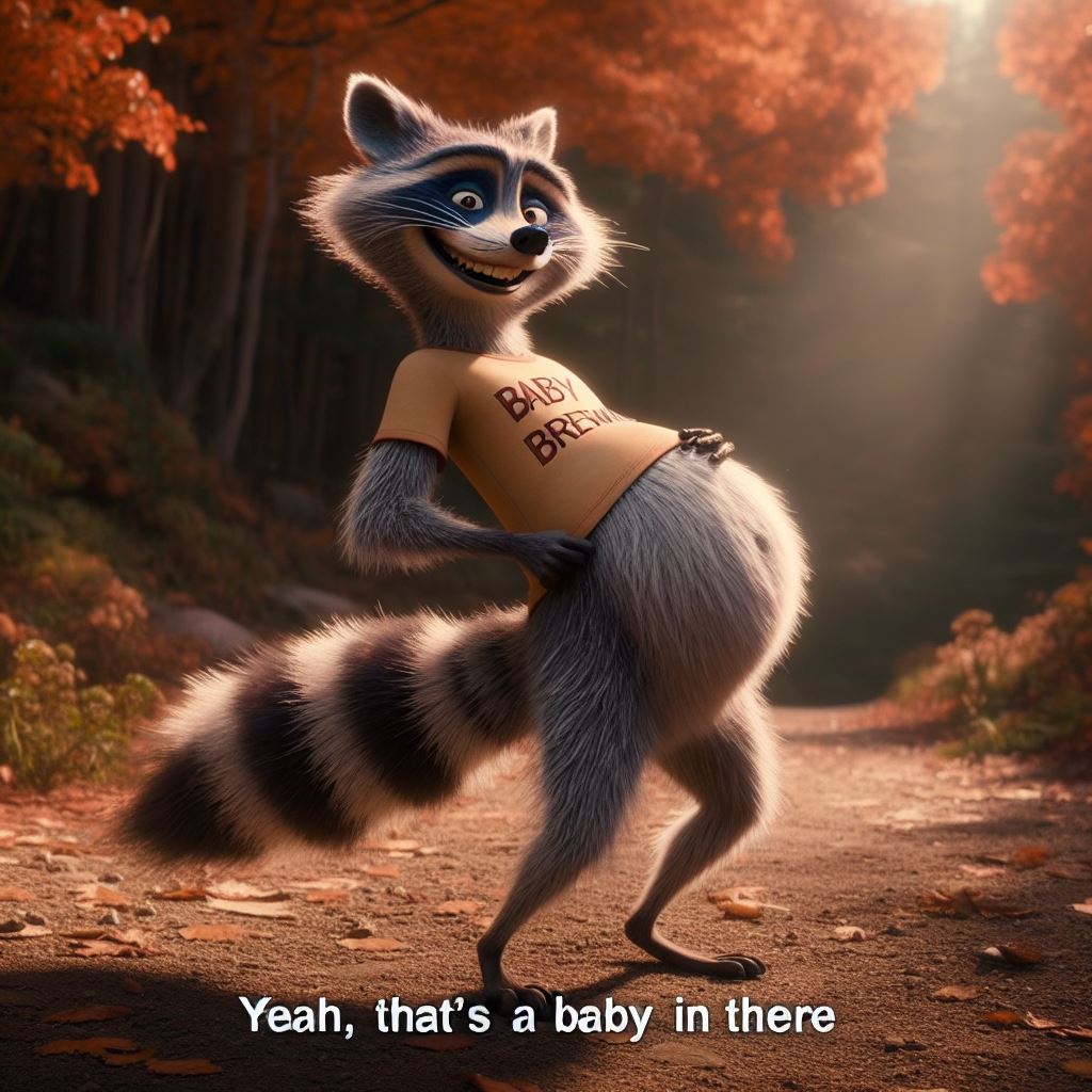 Dad Raccon Excited Raccoon Dad by Gerplexan on DeviantArt