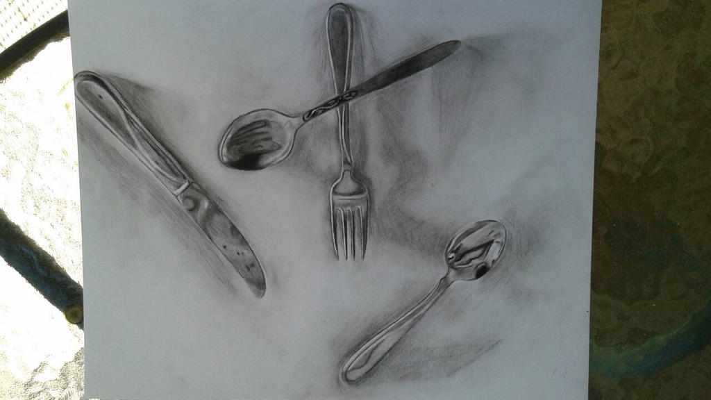Silverware (reflections) by ThisWinterEternal on DeviantArt