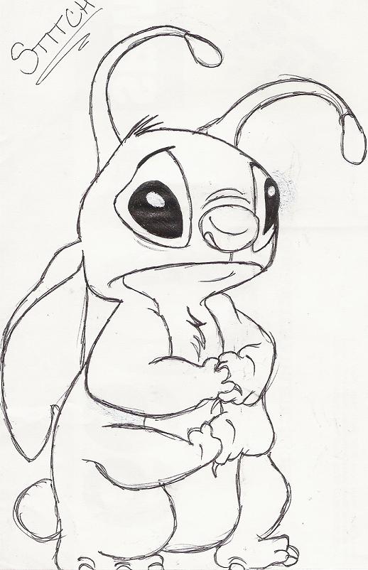 Stitch Sad