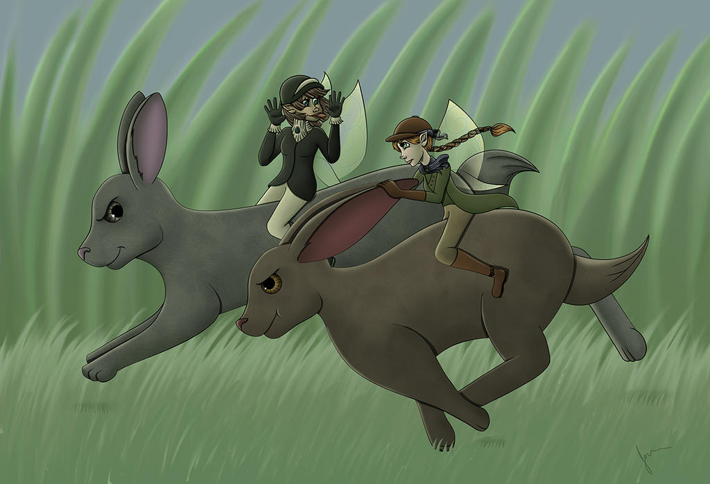 Pathfinder Rabbit Race The Great Rabbit Race by TheJenjineer on DeviantArt