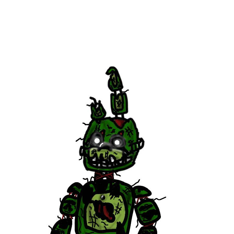 Springtap Art Springtrap Artwork by LimeBun2 on DeviantArt