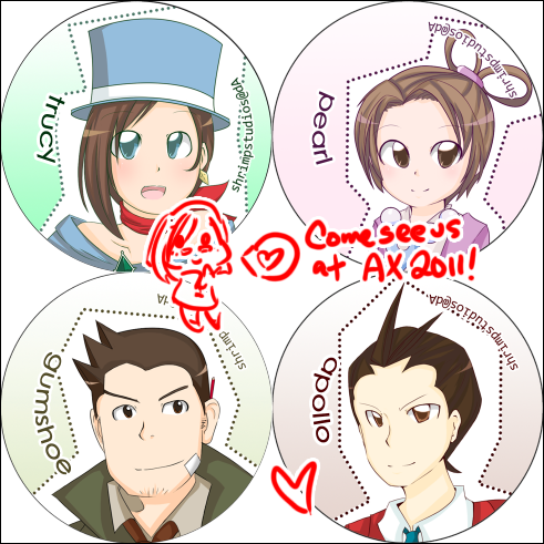 DBT-Phoenix Wright Set 3