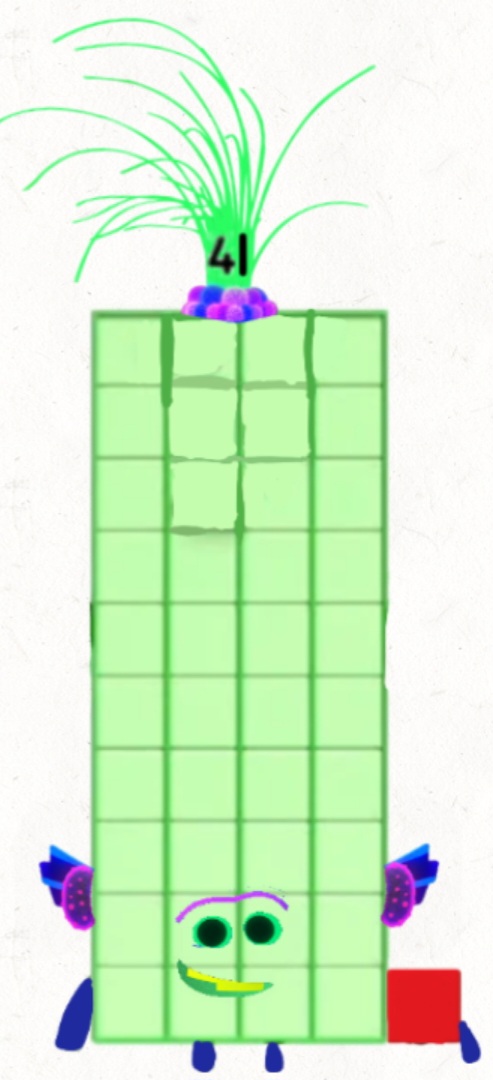 Numberblocks 41 by raphaelarena on DeviantArt