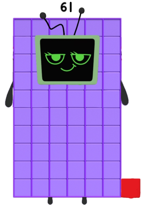 Numberblocks 613 Numberblocks 61 by raphaelarena on DeviantArt