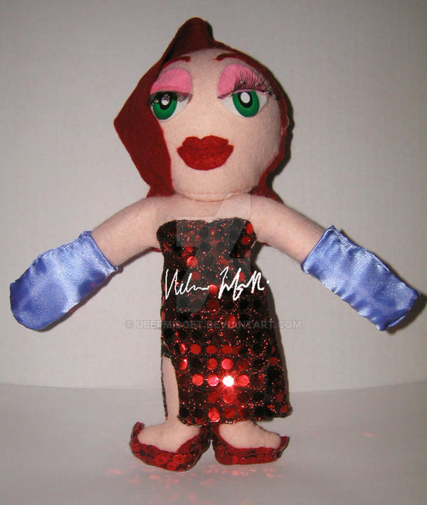 Jessica Rabbit plush Full View by Ubermidget on DeviantArt