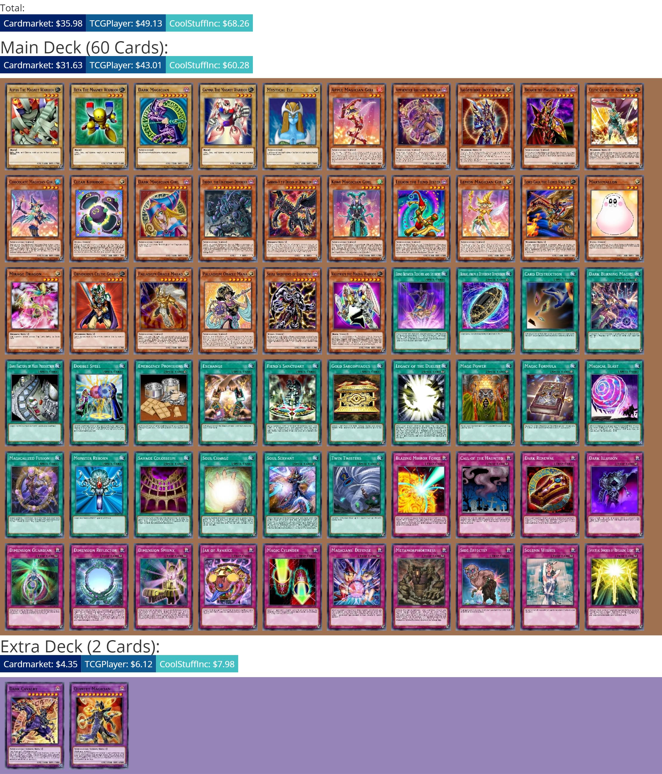 15. Dream Deck for Luna (Yugioh 5D's) by TristPHT on DeviantArt