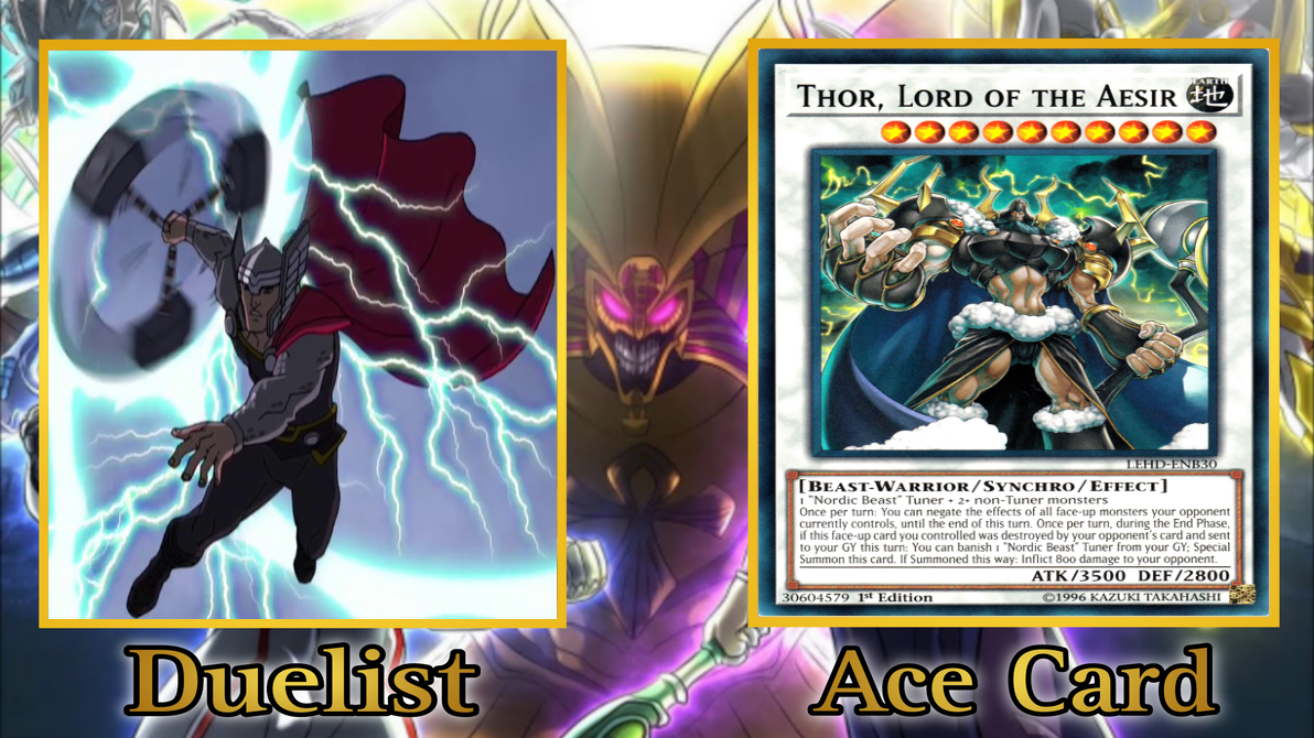 Yugioh Duelist: Thor Odinson by TristPHT on DeviantArt Yugioh Duelist: Thor Odinson by TristPHT on DeviantArt