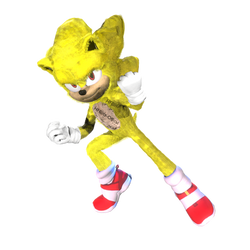 Super Sonic Render [Movie Model]