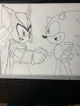 Sonic Meets Captain Mobius 