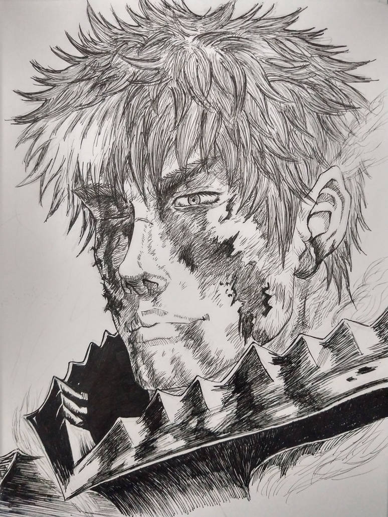 Guts - Berserk by JLing on DeviantArt