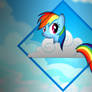 Rainbow Dash Cloud
