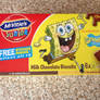 Spongebob Chocolate Biscuit