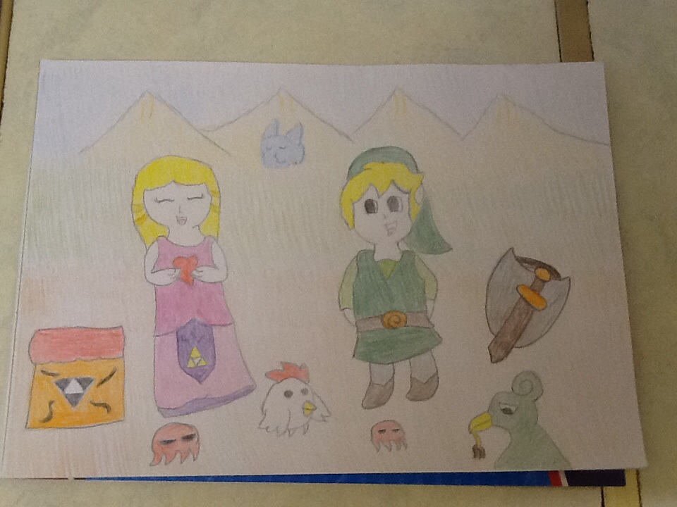 Link Romantic Date Zelda