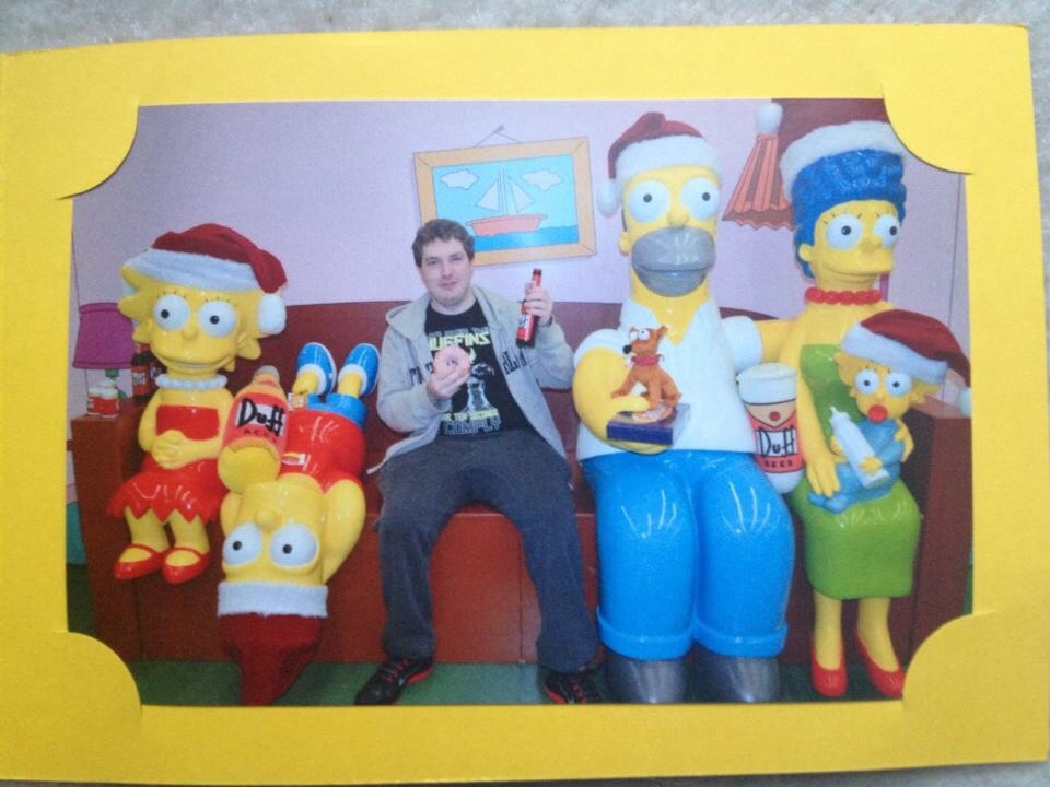 The Simpsons Sofa 'Wigan Comic-Con 4'