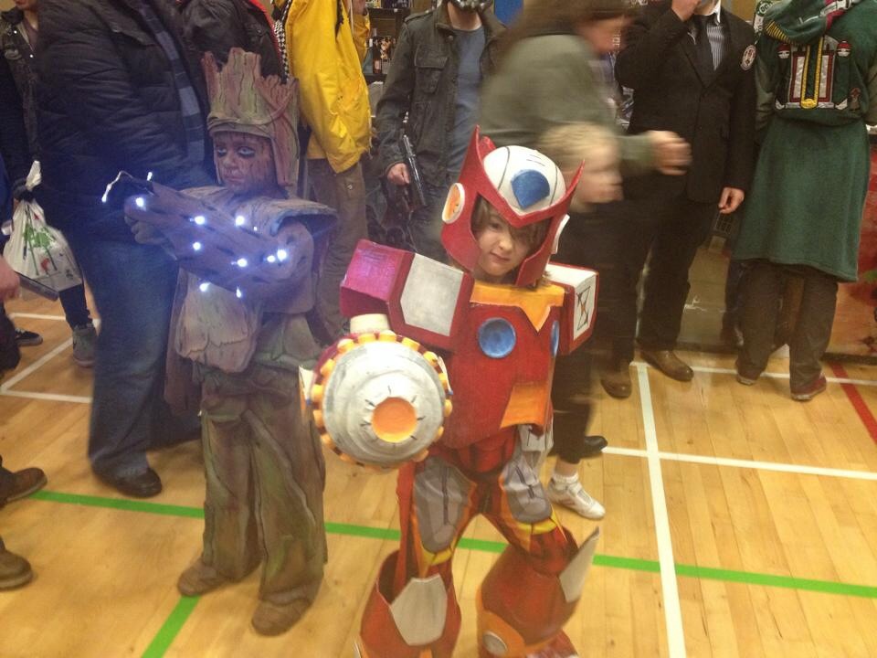 Groot and Rockman Zero 'Wigan Comic-Con 25'