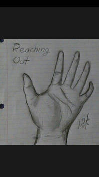 reaching out