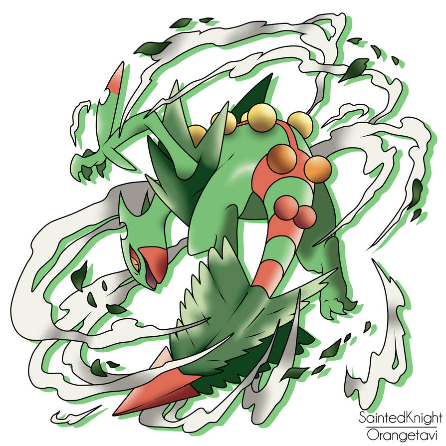 Mega Sceptile By SaintedKnight On DeviantArt mega-sceptile-by-saintedknight-on-deviantart