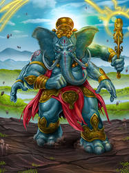Ganesha by FranciscoFernandezL