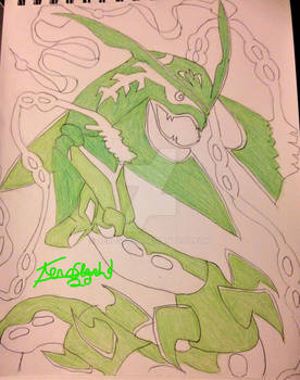 Mega Rayquaza WIP