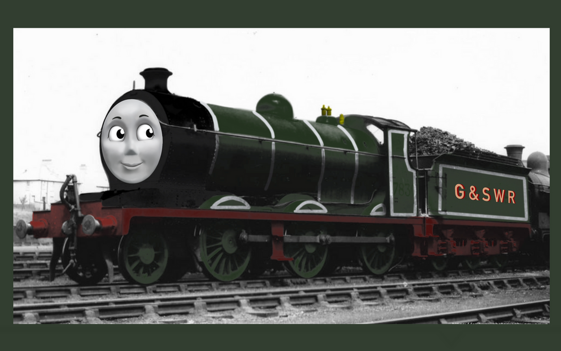 Coloured GSWR 2-6-0 edit by ScorchZane on DeviantArt