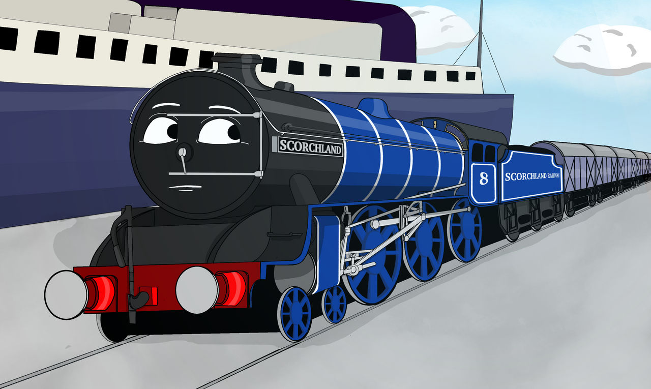 Bongo Class Steam Engine Scorch The Bongo Engine (My OC is now a LNER B1) by ScorchZane on ...