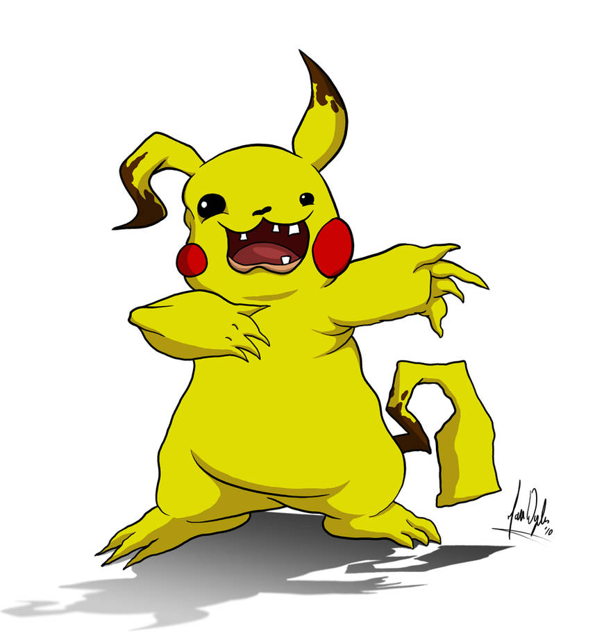 Defect Pikachu Wrongly evolved Pikachu by zones-productions on DeviantArt