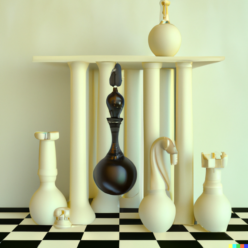 surrealistic chess pieces by AryanaTyre on DeviantArt