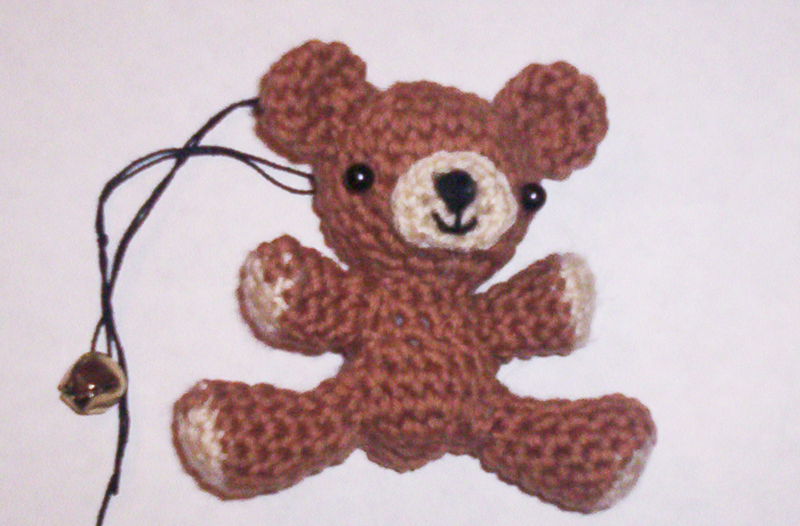 Mini teddy amigurumi