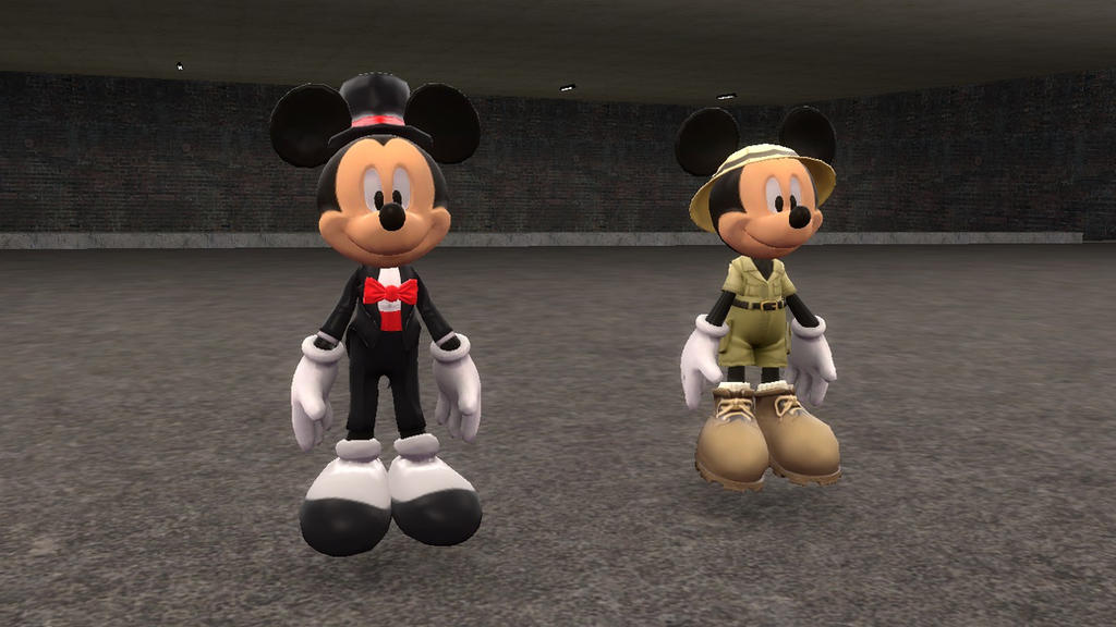 Mickey Mouse Update Update for my Mickey Mouse model is coming soon! by TheRedToony on ...