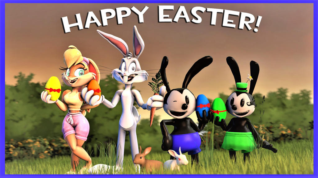 Happy (Late) Easter! 2019 by TheRedToony on DeviantArt