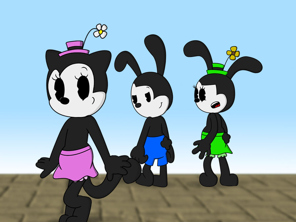Distracted Rabbit (2d Vers.) by TheRedToony on DeviantArt