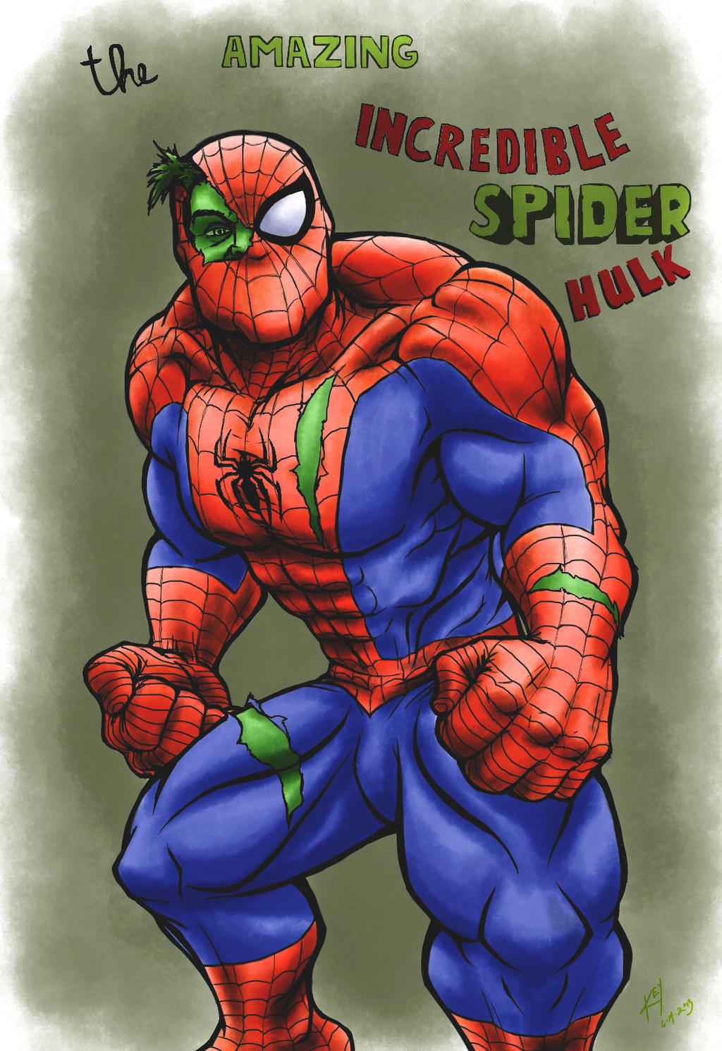 Spider-Hulk by HatterMatter on DeviantArt Spider-Hulk by HatterMatter on DeviantArt