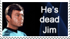 He's Dead Jim Stamp