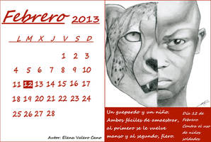 Calendario. Febrero