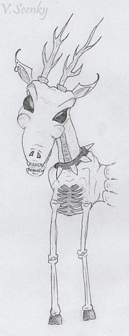 Rudolph Skellington by V-Seenky on DeviantArt