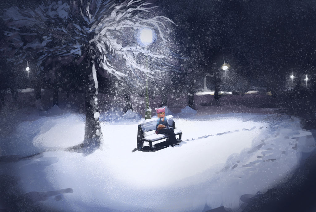 Deviantart Snow Snowing by copyright9010 on DeviantArt