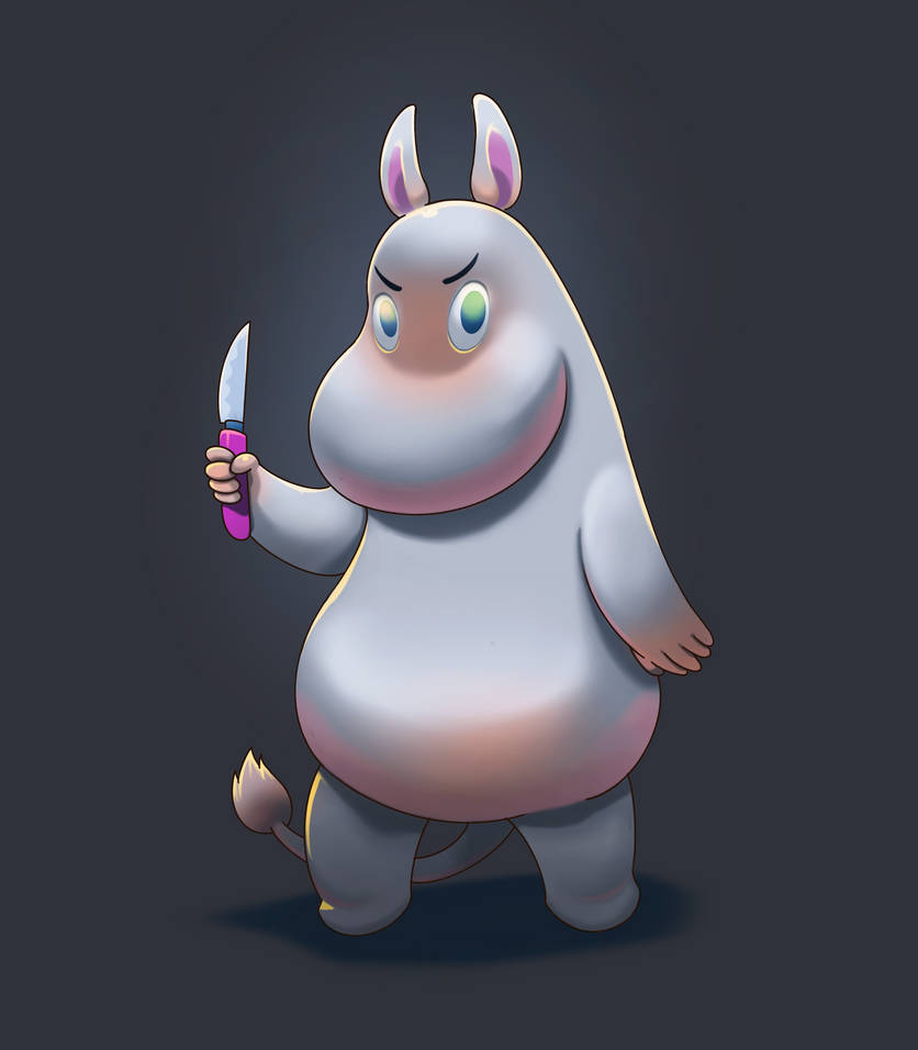 Moomin Motorcycle Moomin by AKnifeEar on DeviantArt