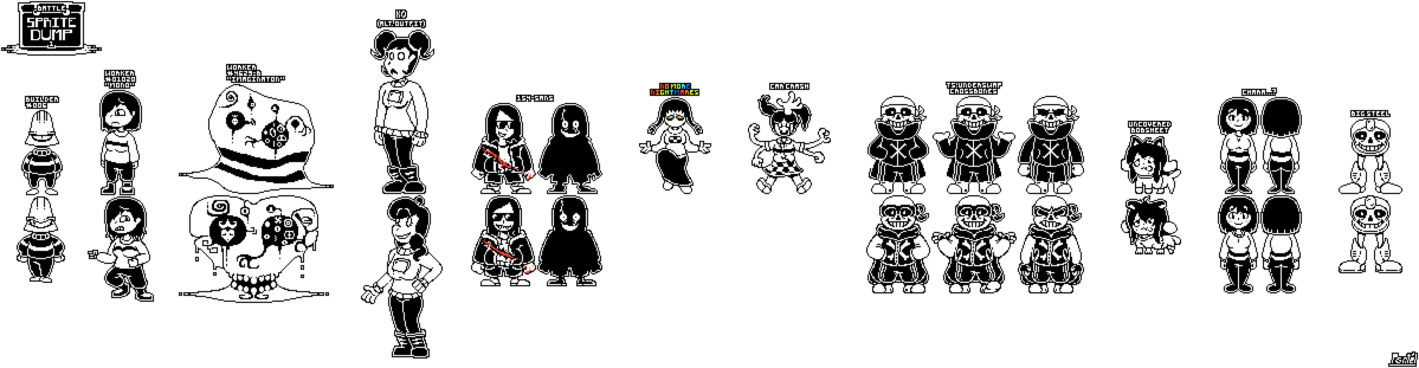 UNDERTALE AU) Tango Battle Sprite Sheet by MrMemehog on DeviantArt