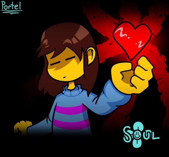 Undertale - Soul by LadyCorthon on DeviantArt