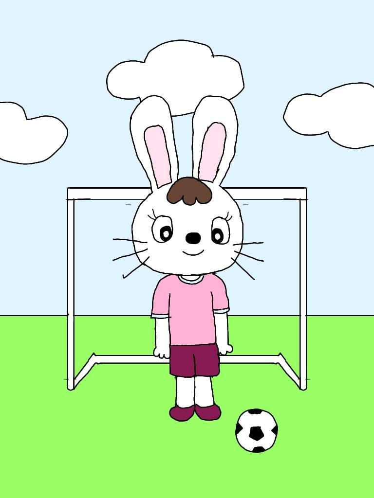Mimi Rabbit Soccer by myraursula094 on DeviantArt