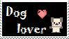 Dog Lover Stamp by Zeronix